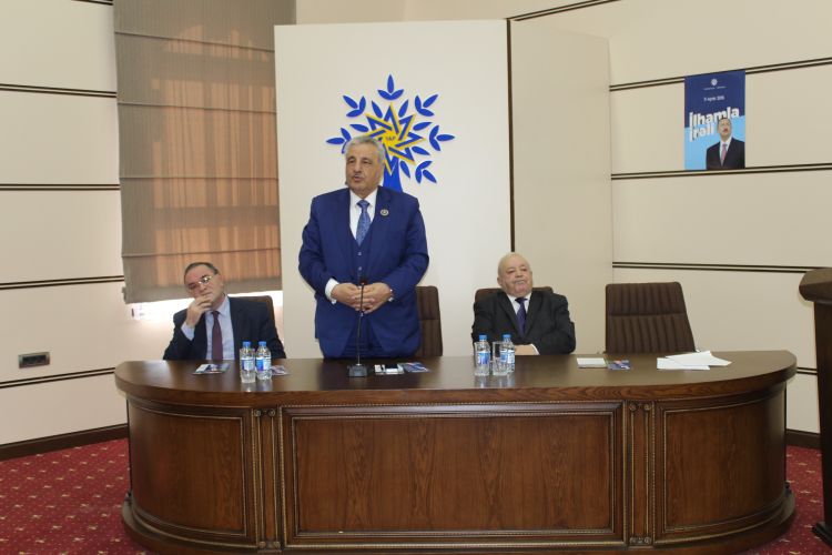 YAP Yasamalda seçicilərlə görüş keçirdi