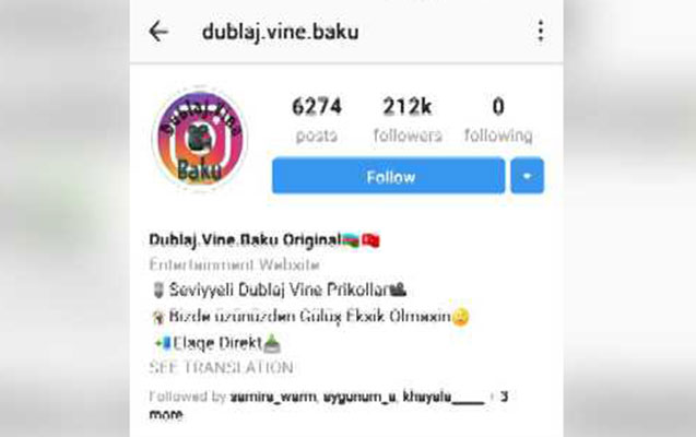 “İnstagram” dələduzu həbs olundu