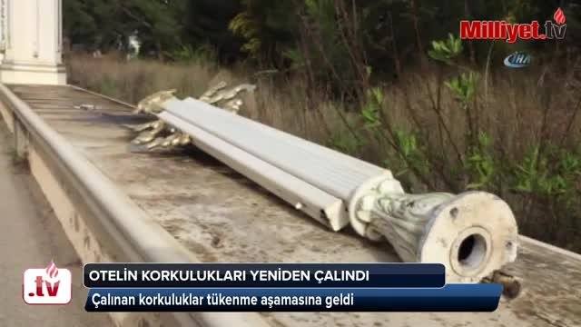 Telman İsmayılovun “qızıl” dirəkləri oğurlandı - FOTO