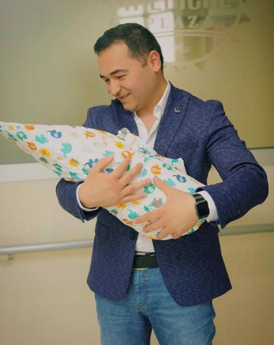 İlkin Həsəninin qızı ilə ilk FOTOSU