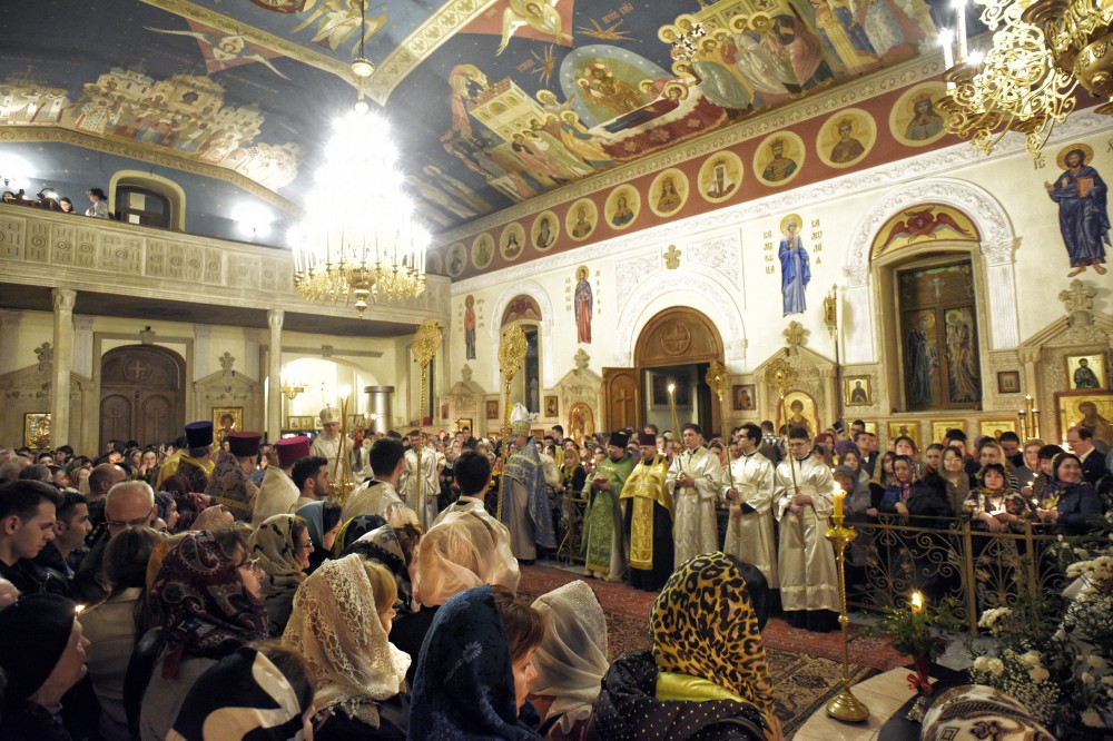 Bakı pravoslavları Pasxanı qeyd edir - FOTOLAR