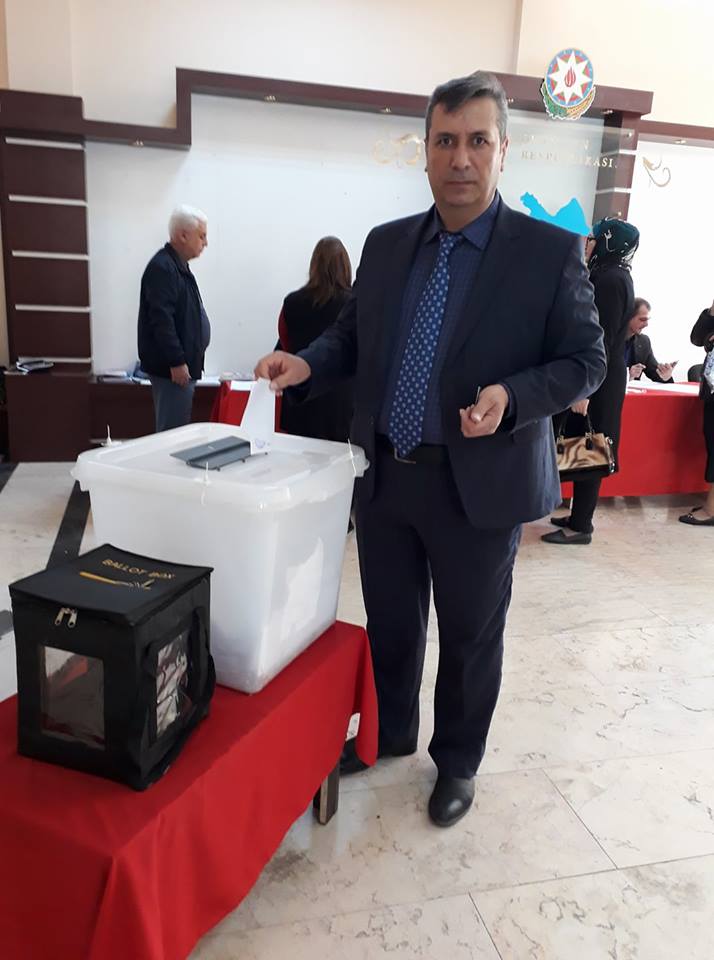 Media rəhbərləri seçkilərdə - FOTOLAR