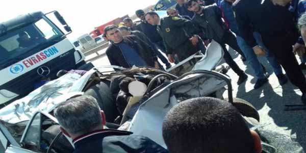 Bakıda yol polisi postunda ağır qəza: Ölən var - FOTOLAR