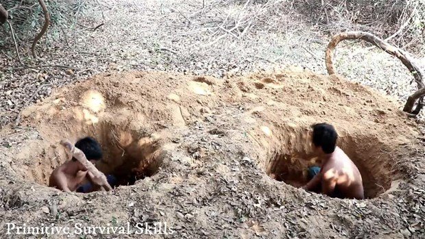 2 çuxur qazdı, görün nə yaratdı - Bu fotolar rekord qırır