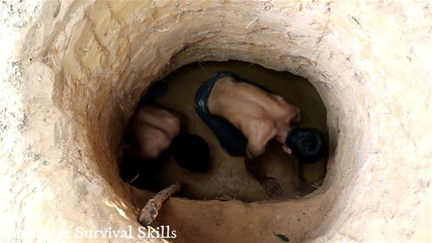 2 çuxur qazdı, görün nə yaratdı - Bu fotolar rekord qırır