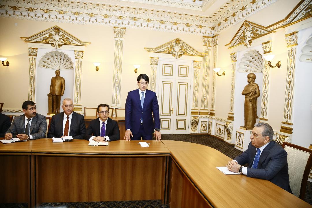 Ramiz Mehdiyev: İndiyədək yol verilmiş nöqsanların Fuad Muradovun rəhbərliyi ilə aradan qaldırılacağına ümid edirəm - FOTO