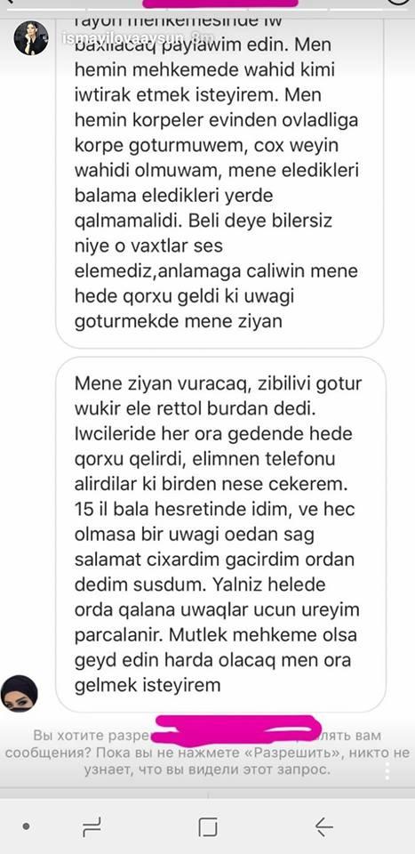 Aysun baş həkimlə bağlı faktları açıqladı: "Uşaq götürmək üçün 10 min manat pul istədi" - FOTOFAKT