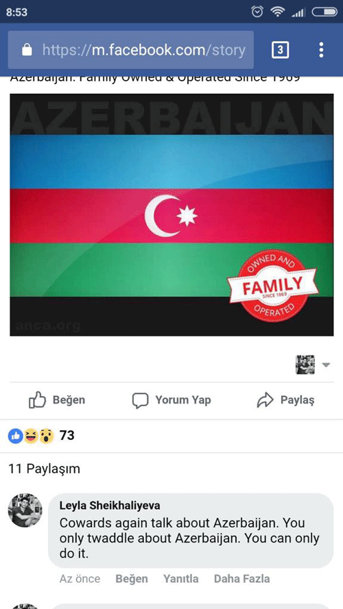 Sosial şəbəkələrdə ermənilərlə döyüşənlər - FOTOLAR