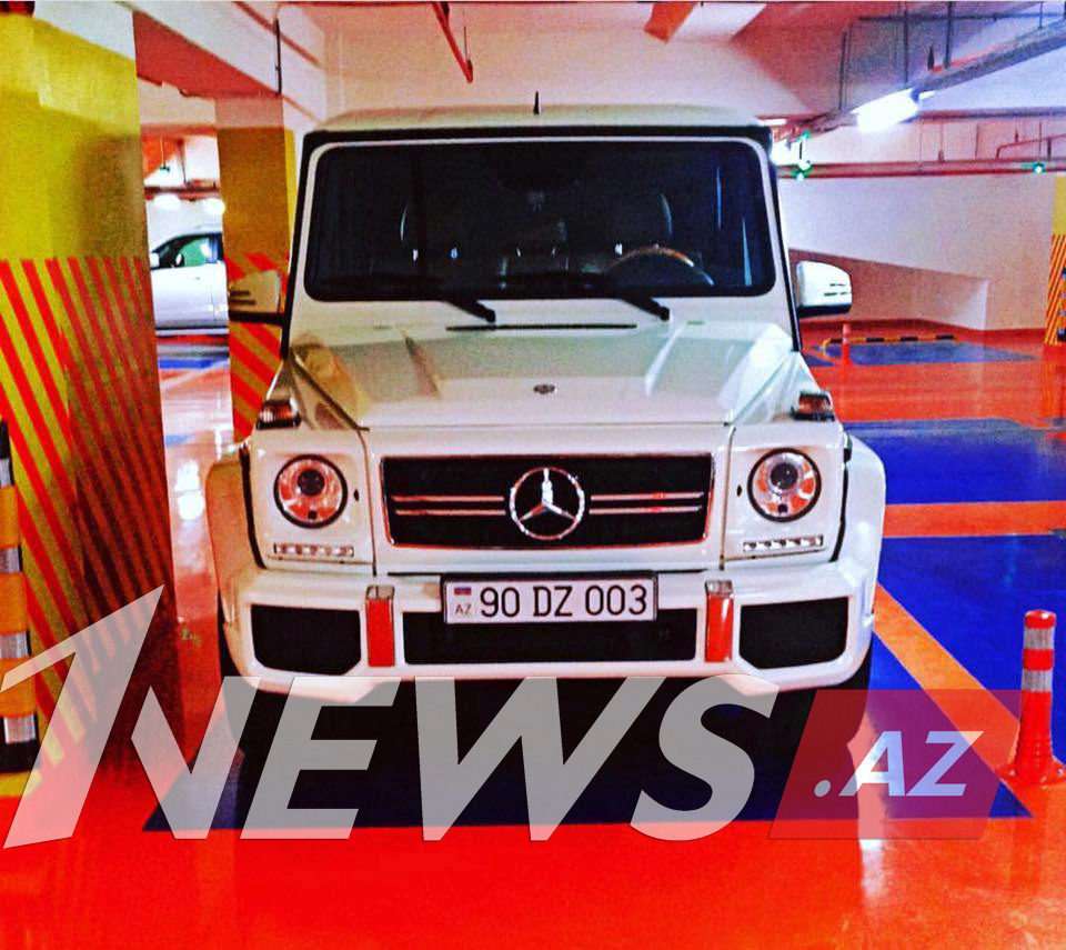 Bakıda "Gelandewagen"in sahibi avtodayanacaqda yerə üstündə kişinin başını yardı – FOTO