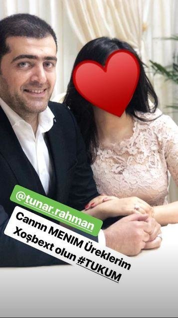 Bu da Tunarın ailə qurduğu xanımı Ülviyyə - FOTO