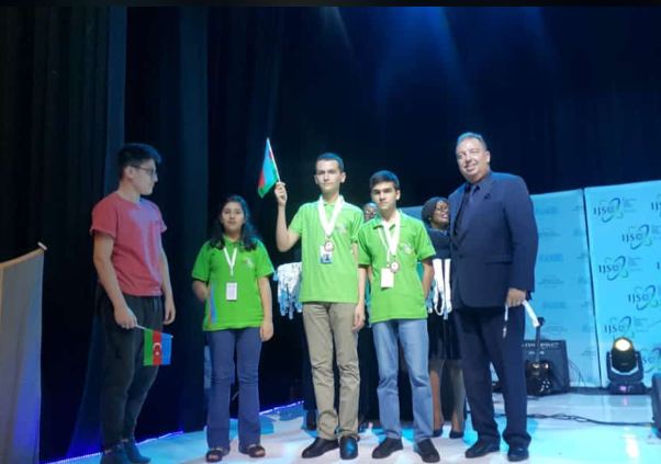 Azərbaycanlı şagirdlər Botsvanada 5 medal qazandılar - Fotolar