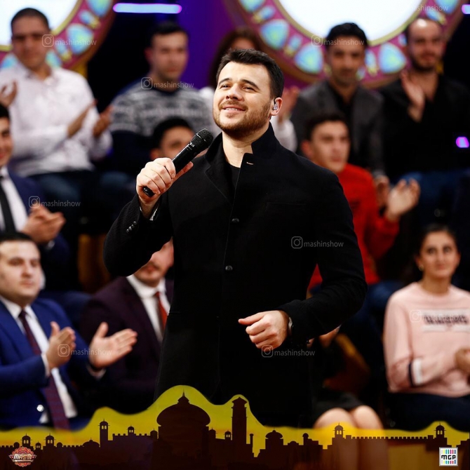 Emin Ağalarov “Maşın Şou”da - Fotolar