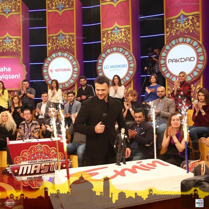 Emin Ağalarov “Maşın Şou”da - Fotolar