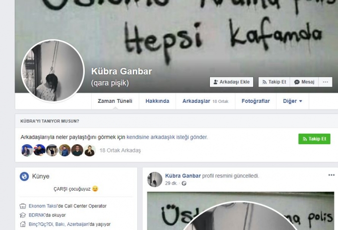 Psixoloq Nərmin Şahmarzadənin intihar XƏBƏRİ YALAN ÇIXDI - FOTO