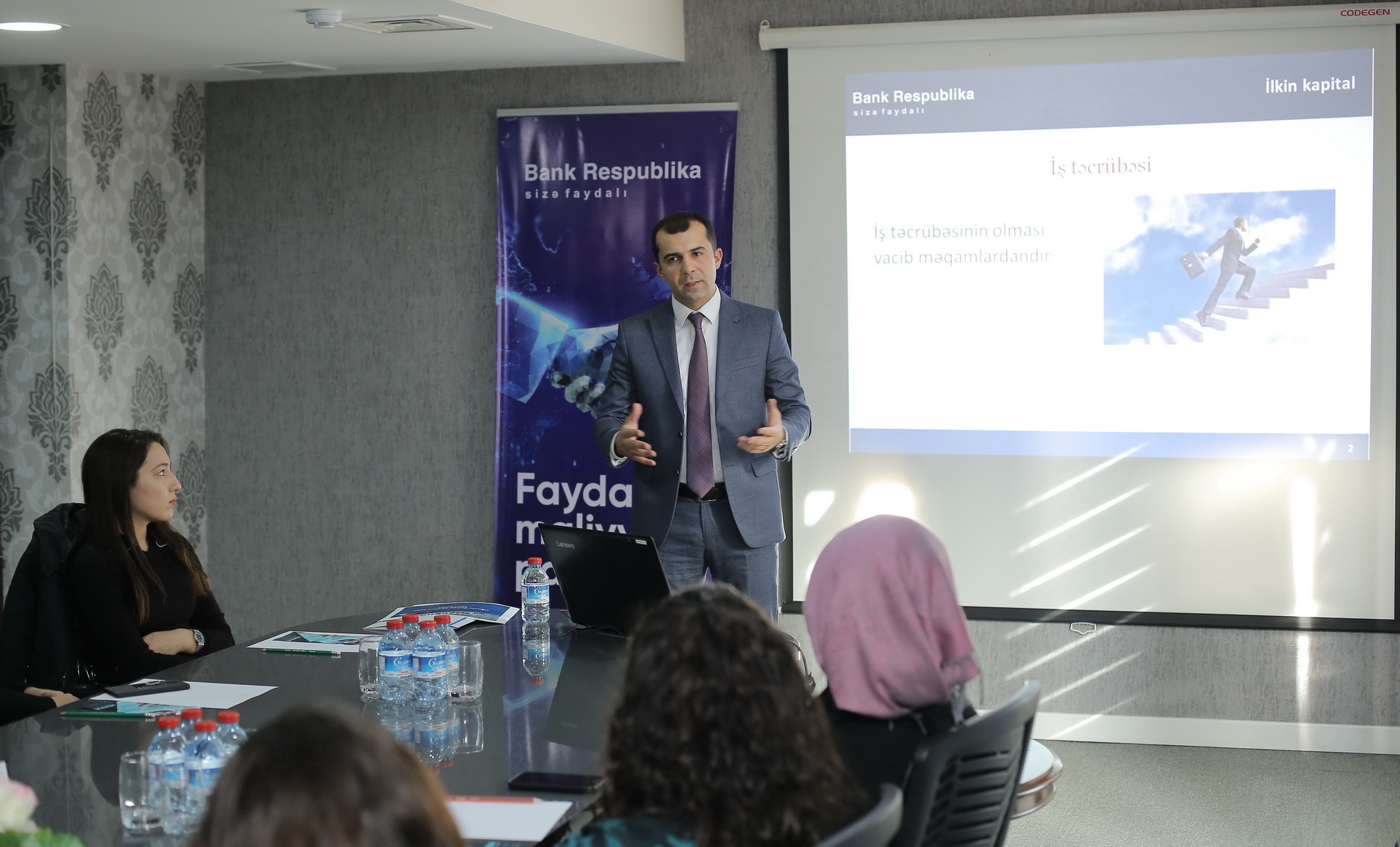 Bank Respublikadan qadın sahibkarları dəstəkləyən layihə - FOTOLAR