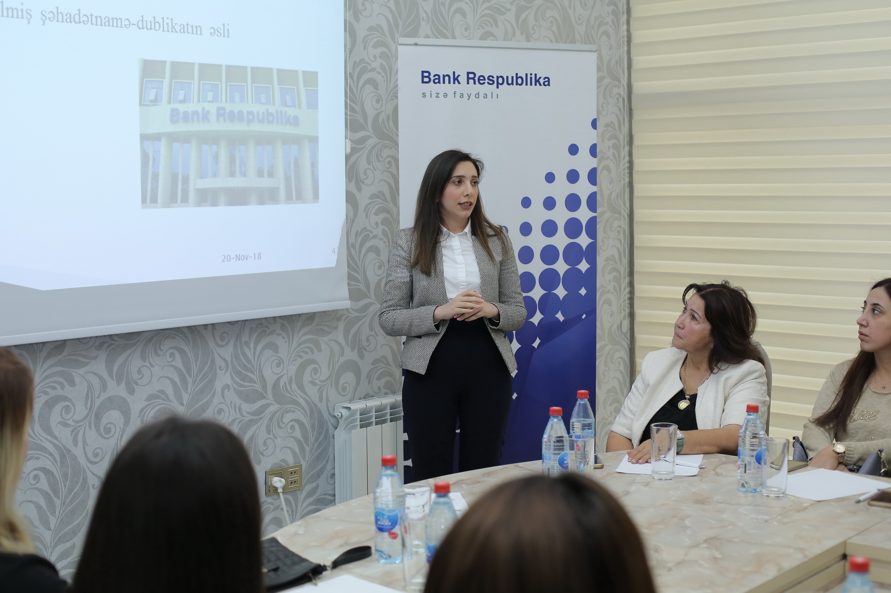 Bank Respublikadan qadın sahibkarları dəstəkləyən layihə - FOTOLAR