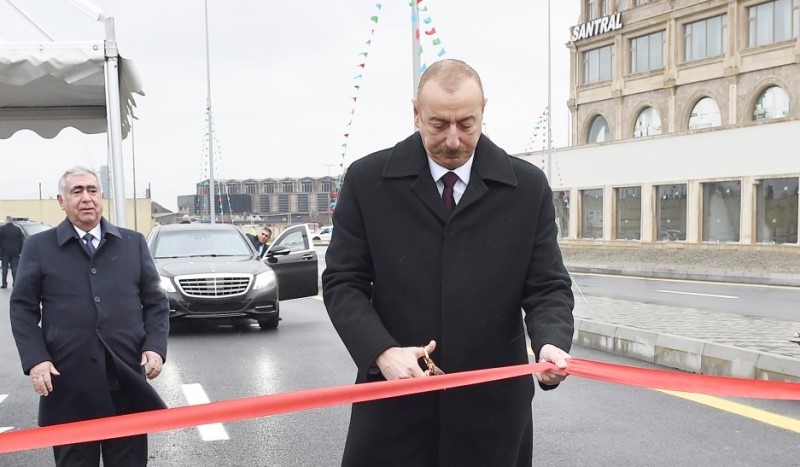 Prezident çoxdan gözlənilən yolun açılışını etdi