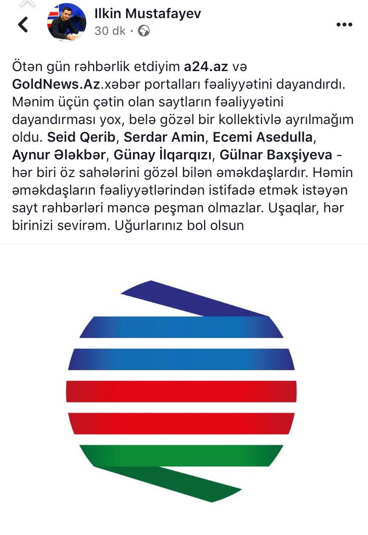 Daha iki xəbər saytı öz fəaliyyətini dayandırdı