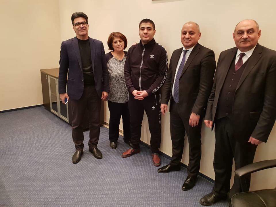 Hüquq müdafiəçiləri Mehman Hüseynovla görüşüb - FOTO
