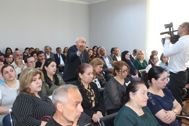 Nəsimi rayonunda vətəndaşların səyyar qəbulu - FOTOLAR