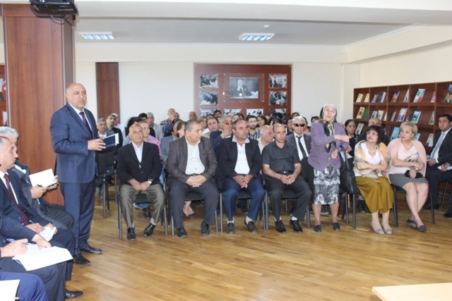 Nəsimi rayonunda vətəndaşların səyyar qəbulu - FOTOLAR