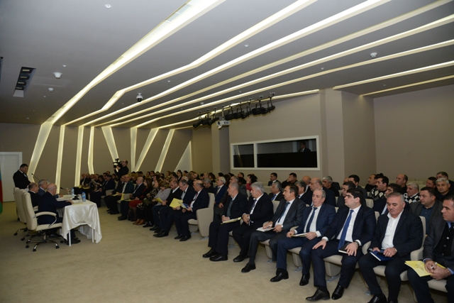 Nəsimi rayonunda 2018-ci ilin yekunları müzakirə edildi - FOTOLAR