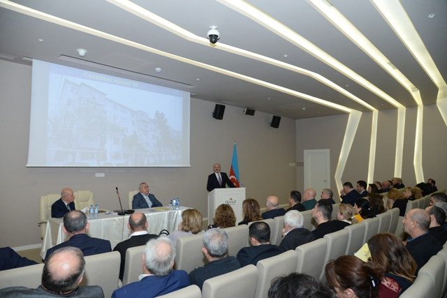 Nəsimi rayonunda 2018-ci ilin yekunları müzakirə edildi - FOTOLAR