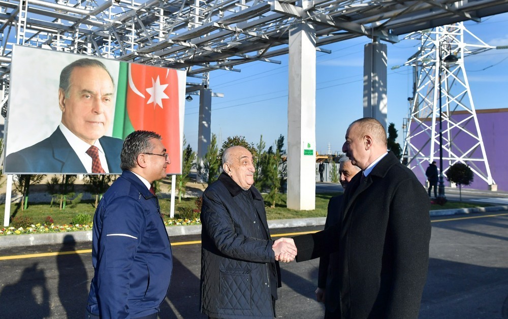 İlham Əliyev Sumqayıtda zavodunun açılışında iştirak edib - FOTOLAR