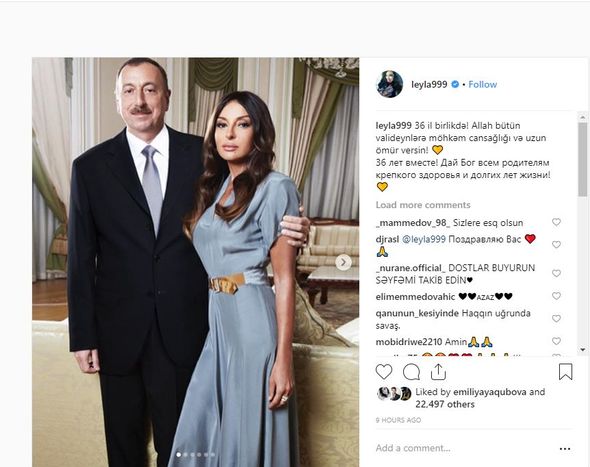 Prezidentin ailəsində ÖZƏL GÜN - FOTO