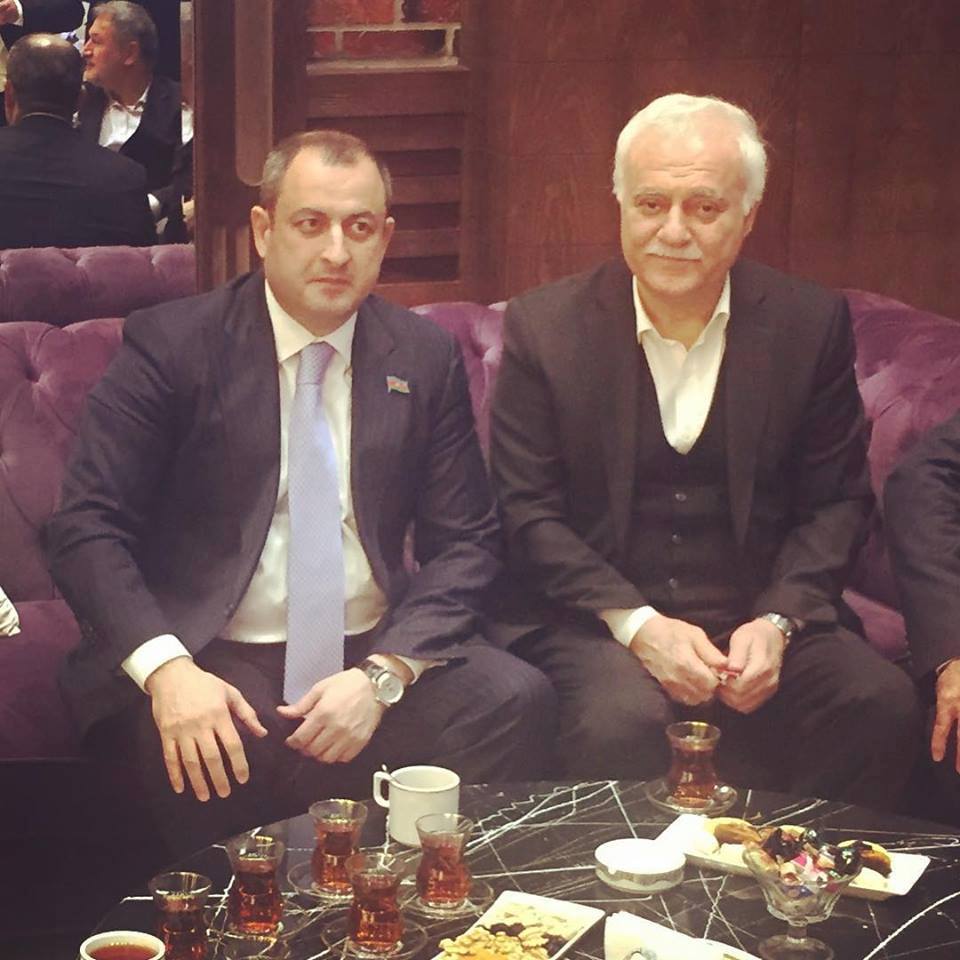 Nihat Hatipoğlu Bakıya toya gəldi - FOTO
