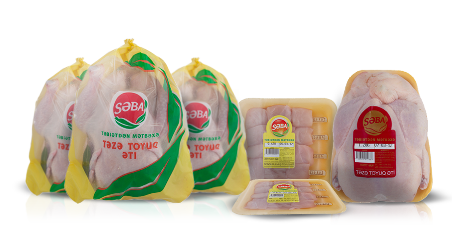 Qurdlanmış "SƏBA" toyuq ətləri – ŞOK FOTOLAR