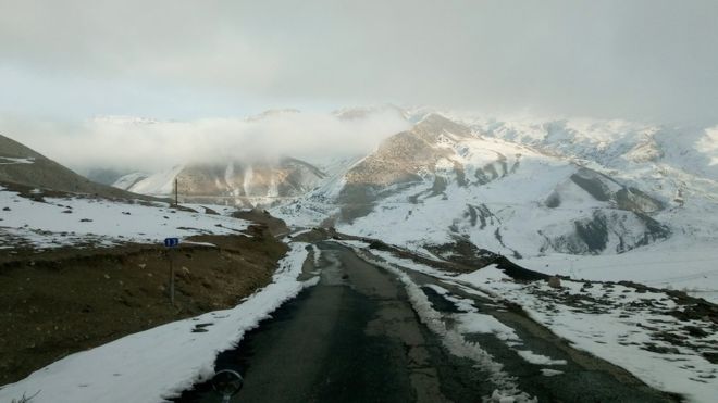 Xınalıq kəndinin bir günü - Fotolar