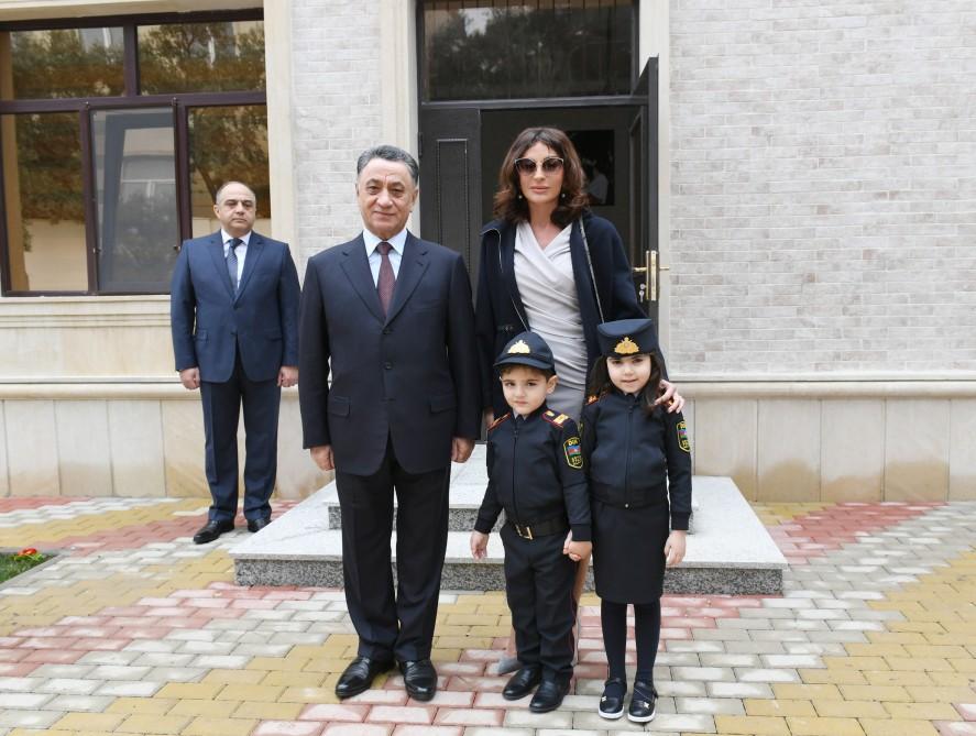 Mehriban Əliyeva uşaq bağçasının açılışında - FOTOLAR