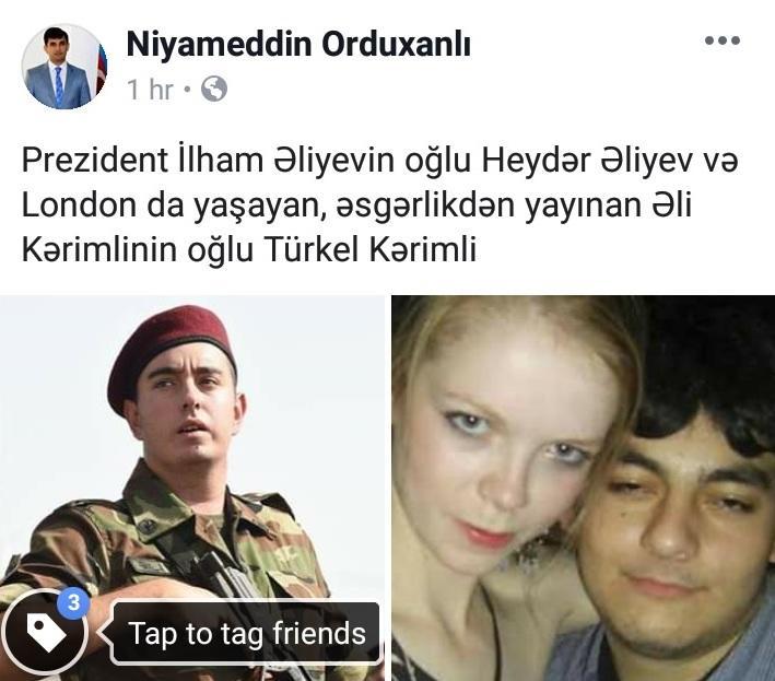 İlham Əliyevin oğlu ilə Əli Kərimlinin oğlunun FƏRQİ – FOTOLAR