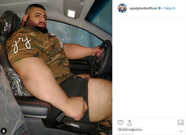 "İranlı Hulk"un uşaqlıq fotosu hər kəsi təəccübləndirdi - FOTOLAR