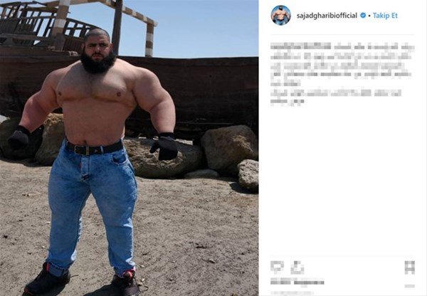 "İranlı Hulk"un uşaqlıq fotosu hər kəsi təəccübləndirdi - FOTOLAR