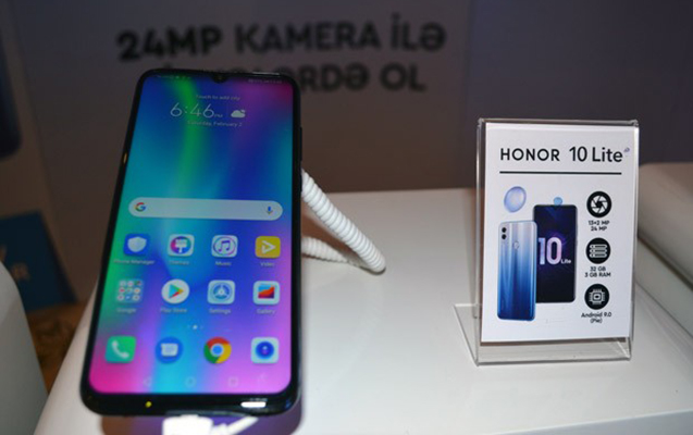 “İrşad Electronics” “Honor 10 Lite” smartfonunu təqdim etdi