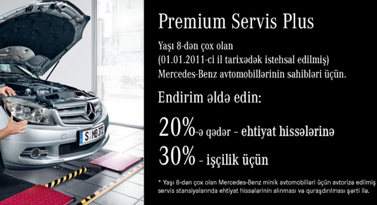 Zəmanət müddəti bitmiş maşınlar üçün xüsusi təkliflər