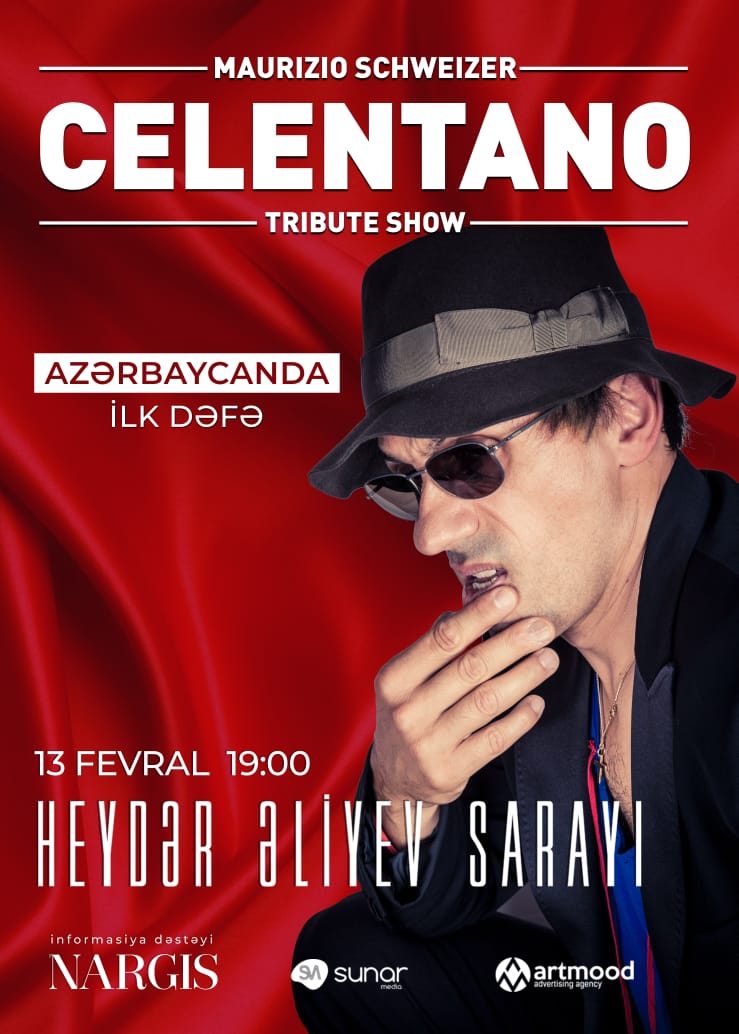 “Celentano Tribute Show” Bakıya sürprizlə gəlir - FOTO
