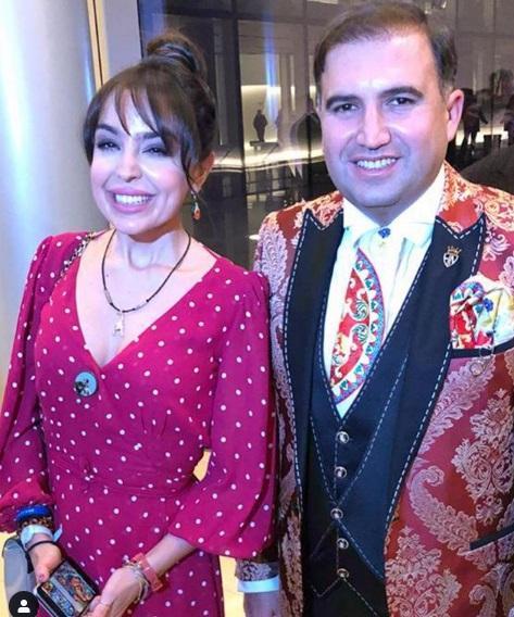 Məşhurlar Leyla Əliyeva ilə bir arada - Fotolar