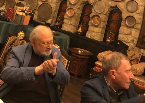 Rüstəm İbrahimbəyov Bakıya gəlib - Fotolar
