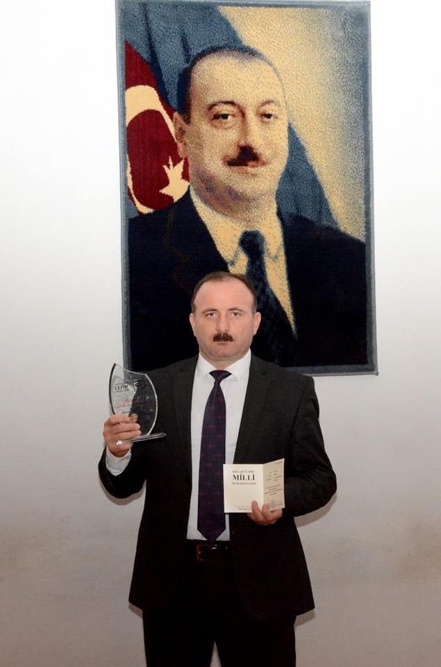 Bəhruz Quliyev mükafata layiq görüldü - FOTO