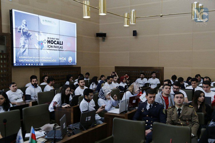 “Xocalı üçün paylaş” Beynəlxalq Sosial Media Kampaniyasının açılışı baş tutdu – FOTO