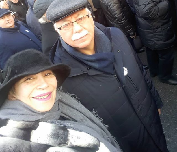 Aktrisadan Xocalı yürüşündə biabırçı hərəkət- FOTO