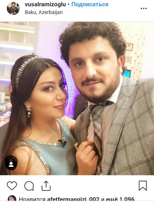 Damla gənc musiqiçi ilə — FOTO