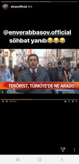 Elməddininin görüntüsü Türkiyədə terroristlə bağlı xəbərdə - Foto