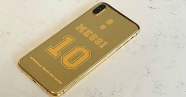 Messinin qızıl telefonu gündəm oldu – FOTO