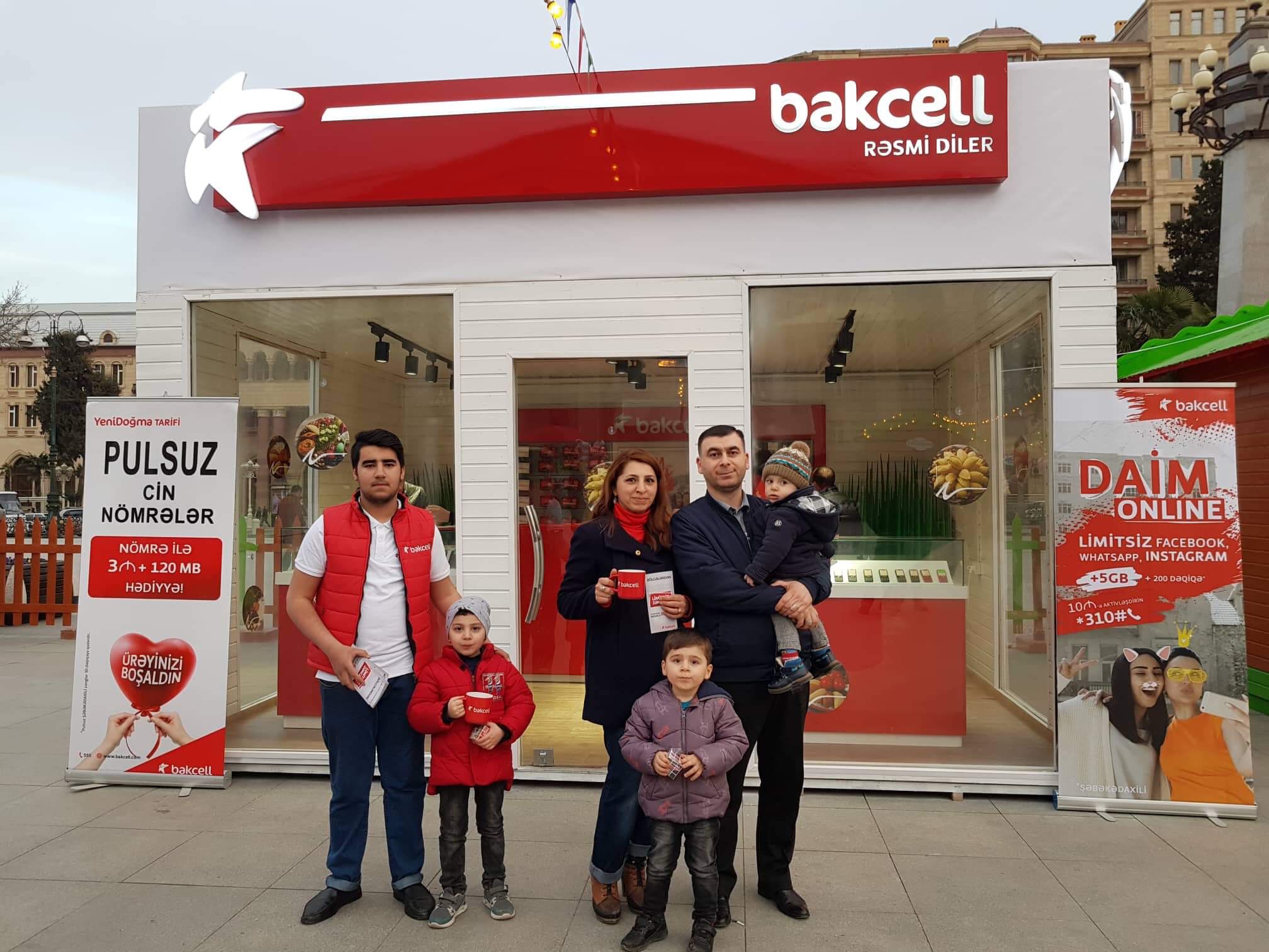 Bakcell Gəncə şəhərində təşkil edilmiş Novruz şəhərciyinin baş sponsoru olub