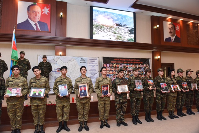 Aprel döyüşlərinin növbəti ildönümü münasibəti ilə “Qələbəyə gedən yol” adlı tədbir keçirildi
