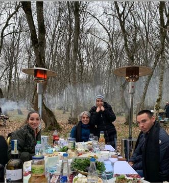 Prezidentin bacısı oğlanları Leyla və Arzu Əliyeva ilə birgə istirahətdə - FOTO